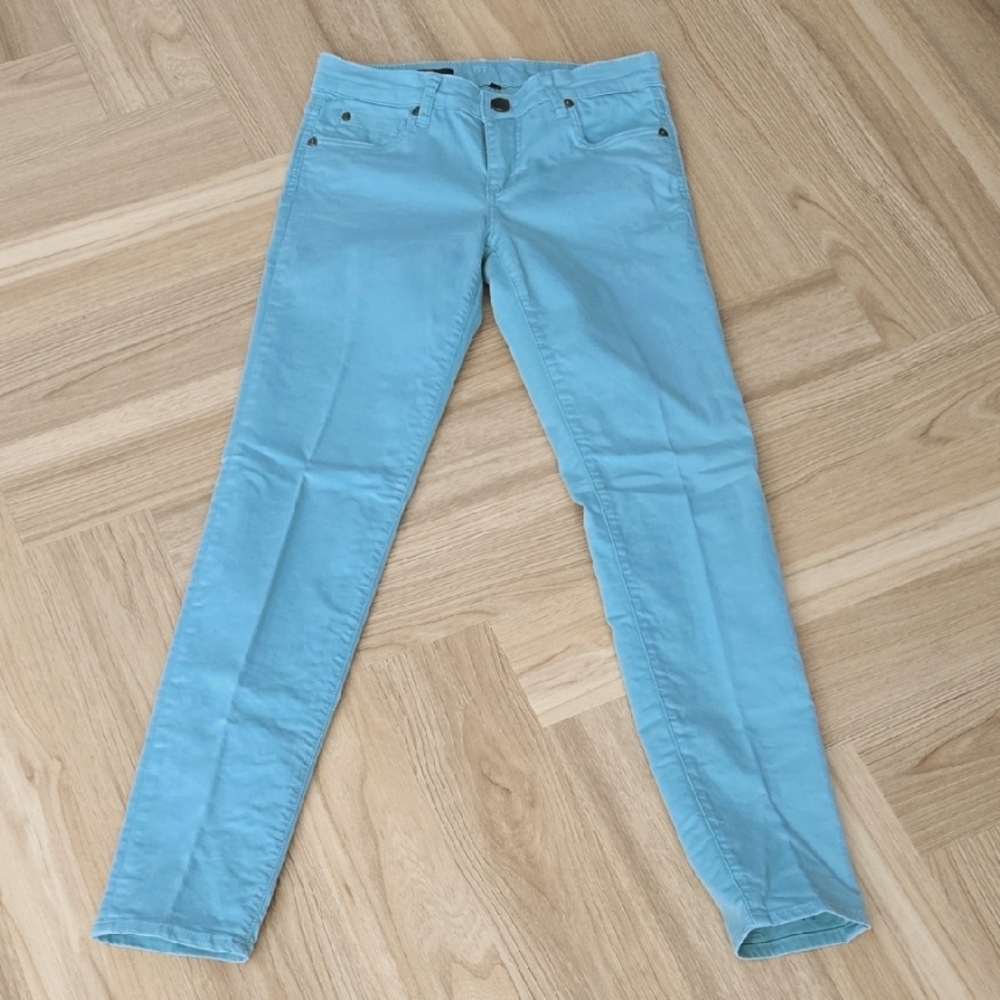 KUT FROM TH3 CLOTH Light GREEN Skinny Diana Jeans 4